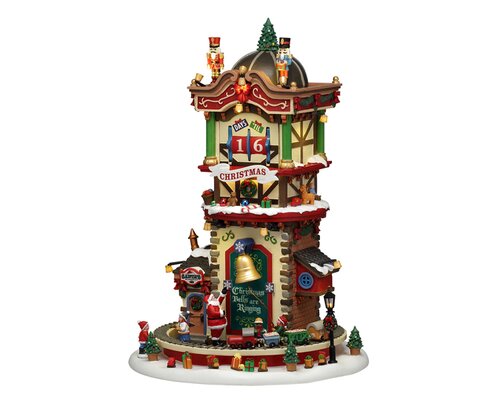 Lemax Christmas 'Time' Countdown, Incl. Adaptor 74254, 550 Ma (White)