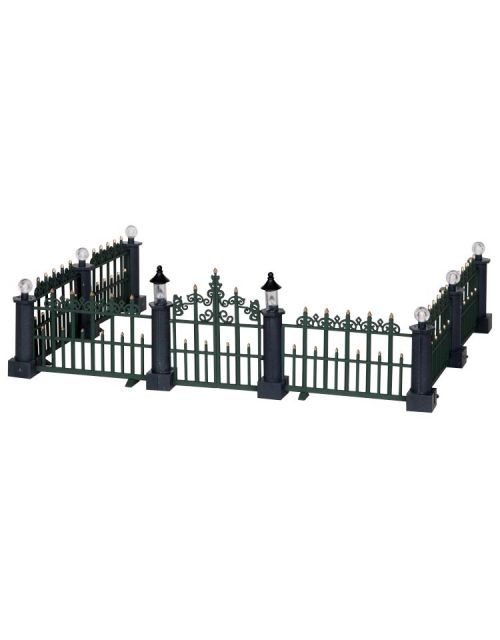 Lemax Classic Victorian Fence, Set Of 7 - afbeelding 1