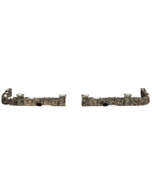 Lemax Colonial Stone Wall, Set Of 10 - afbeelding 1