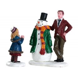 Lemax Dad'S Snowman, Set Of 2