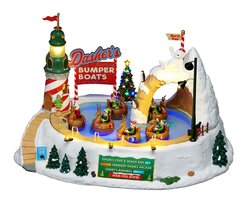 Lemax Dasher'S Bumper Boats, Incl. Adaptor 74254, 550 Ma (White)