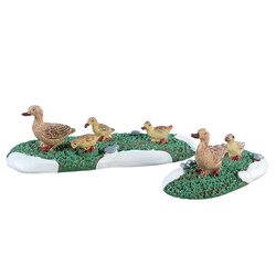 Lemax Ducks,  Set Of 2 - afbeelding 2