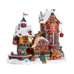 Lemax Elf Made Toy Factory, With 4.5V Adaptor