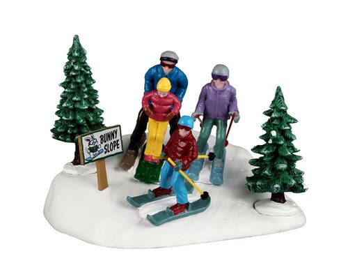 Lemax Family Ski Day