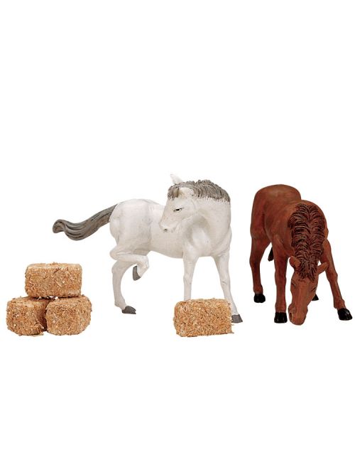 Lemax Feed For The Horses, Set Of 6 - afbeelding 1
