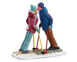 Lemax First Ski Date - afbeelding 2