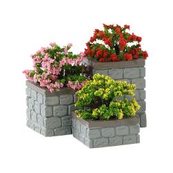 Lemax Flower Bed Boxes, Set Of 3 - afbeelding 1