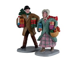 Lemax Gifts For The Grandchildren, Set Of 2