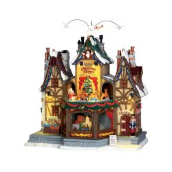 Lemax Holiday Hamlet Christmas Shoppe incl. 4.5V adapter