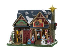 Lemax Holly & Ivy'S Christmas Yard Decor, Incl. Adaptor 44338, 100 Ma (White)