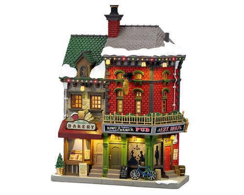 Lemax King'S Corner Pub, B/O (4.5V)