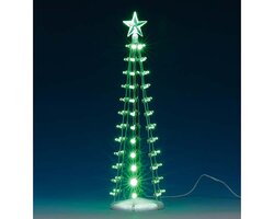 Lemax Lighted Silhouette Tree (Green), B/O (4.5V) - afbeelding 2