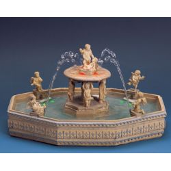 Lemax Lighted Village Square Fountain Incl. 4.5V Adapter