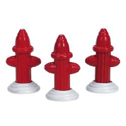 Lemax Metal Fire Hydrant, Set Van 3