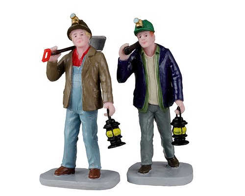 Lemax Miners, Set Of 2