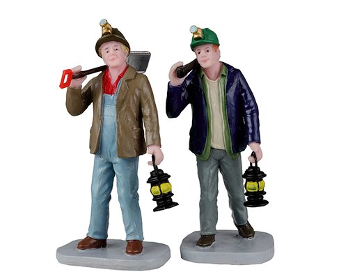 Lemax Miners, Set Of 2