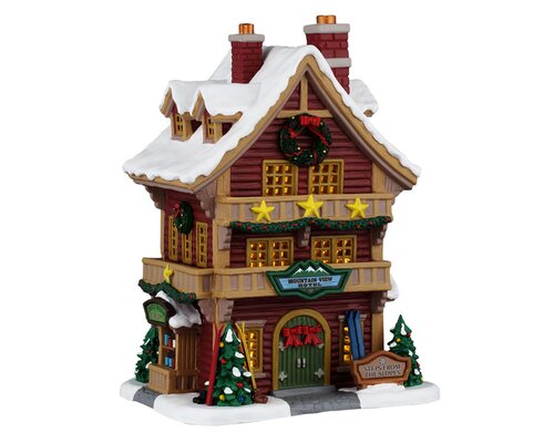 Lemax Mountain View Hotel, Incl. Adaptor 44338, 100 Ma (White)