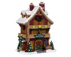 Lemax Mountain View Hotel, Incl. Adaptor 44338, 100 Ma (White)