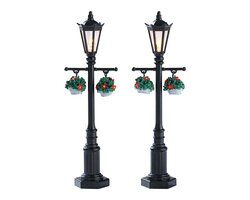 Lemax Old English Lamp Post,  Set Of 2, B/O (4.5V) - afbeelding 3