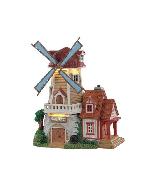 Lemax Olde Stone Mill met 4.5V Adaptor - afbeelding 1