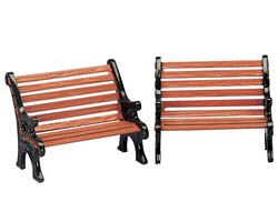 LEMAX PARK BENCH,  SET OF 2 - afbeelding 3