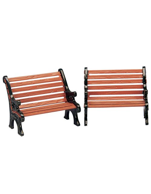 Lemax Park Bench, Set Of 2 - afbeelding 1