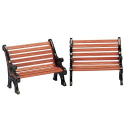 Lemax Park Bench, Set Of 2 - afbeelding 1