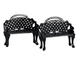 Lemax Patio Bench, Set Of 2 - afbeelding 2