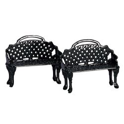 Lemax Patio Bench, Set Of 2 - afbeelding 1