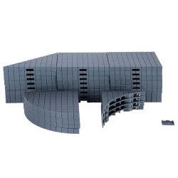 Lemax Plaza System (Grey, Variety) - 32 Pcs - afbeelding 1