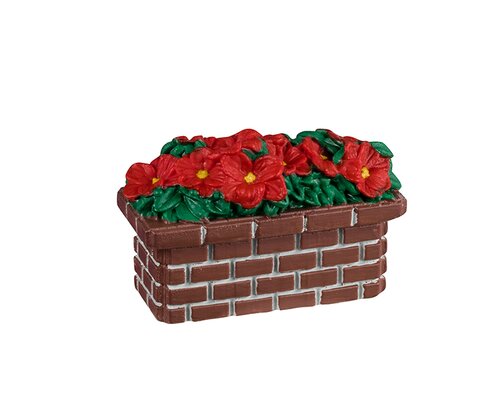 Lemax Poinsettia Planter