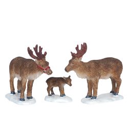 Lemax Reindeer, Set Of 3 - afbeelding 1