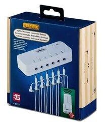 Lemax Remote Control Box, With 4.5V 2000Ma Adaptor, White, Fixed Plug, Gs - afbeelding 2