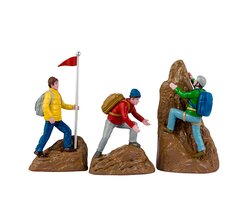 Lemax Rock Climbers,  Set Of 3