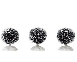 Lemax Round Bristle Tree, Set Of 3, Mini - afbeelding 2