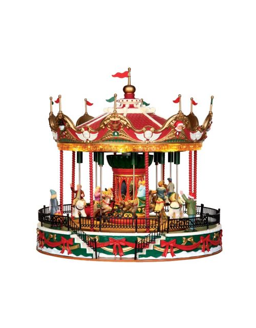 Lemax Santa Carousel, With 4.5V Adaptor