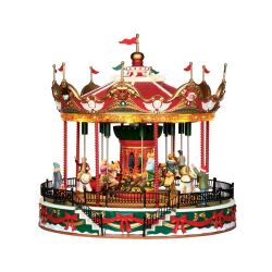 Lemax Santa Carousel, With 4.5V Adaptor