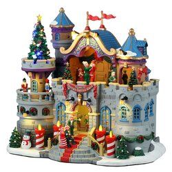 Lemax Santa‘S Castle Gala incl. 4.5V adapter