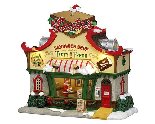 Lemax Santa'S Sandwich Shop, B/O (4.5V)