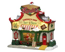 Lemax Santa'S Sandwich Shop, B/O (4.5V)