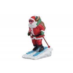 Lemax Santa Skier