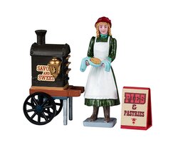 Lemax Savory & Sweet Pies & Pastries,  Set Of 3