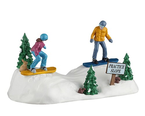 Lemax Snowboarding Practice