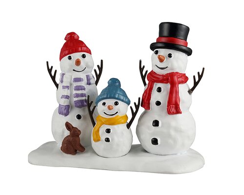 Lemax Snowman Family