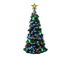 Lemax Snowy Christmas Tree, Multi Light B/O (4.5V)