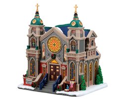 Lemax St.Stanislaus Cathedral, Incl. Adaptor 44338, 100 Ma (White)