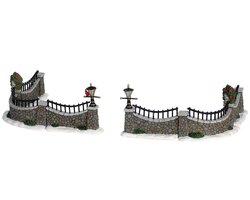 Lemax Stone Wall,  Set Of 6 - afbeelding 2