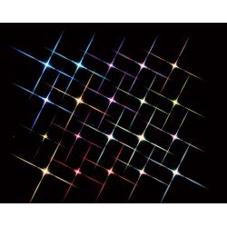 Lemax Super Bright Multi Color Flashing Light String, Count Of 20, B/O (4.5V) - afbeelding 1