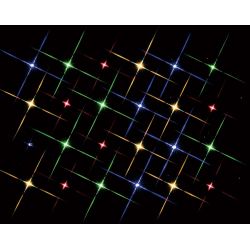 Lemax Super Bright Multi Color Light String, Count Of 24, B/O (4.5V) - afbeelding 1