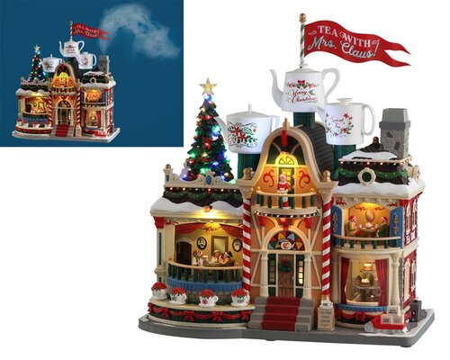 Lemax Tea With Mrs. Claus incl. 4.5V adapter